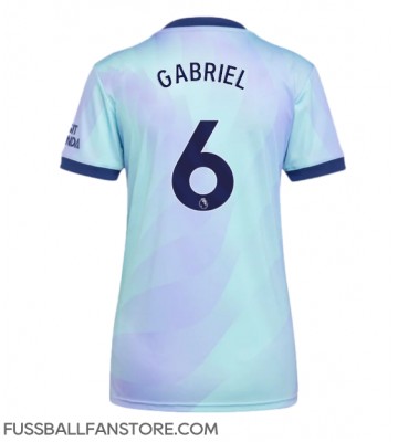 Arsenal Gabriel Magalhaes #6 Replik 3rd trikot Damen 2024-25 Kurzarm